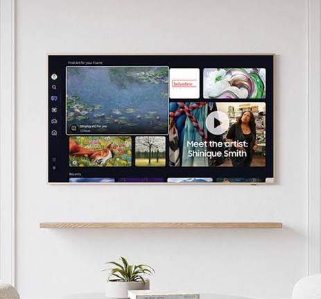 TV SAMSUNG TQ65LS03HAUXXC Smart TV 4K The Frame 65P, gamme 2026
