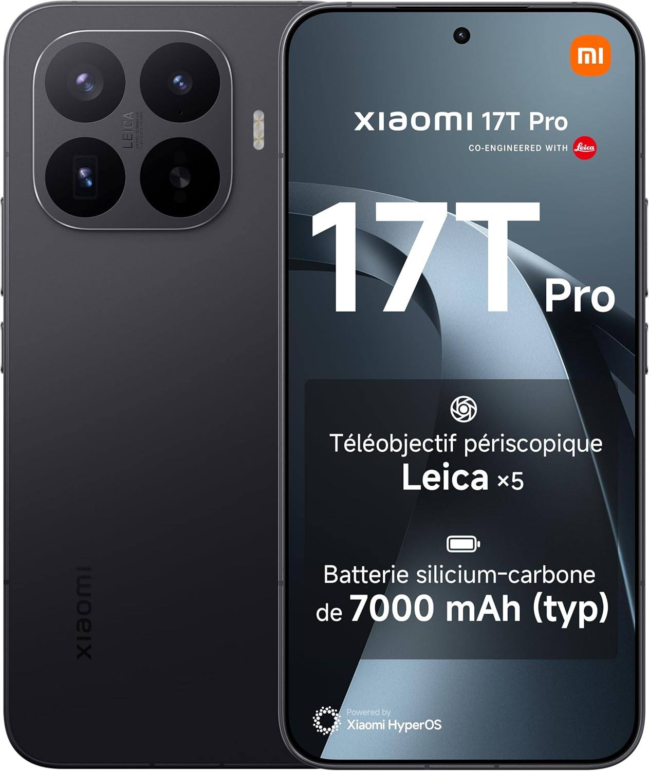 Xiaomi Mi 17T Pro 12/512GO Black